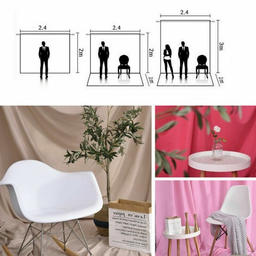8 Color Photo Backdrops Cloth Studio Screen Background Cloth Solid Fabric - Picture 9 of 19