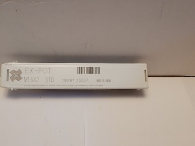 OSG  Spiral Point Tap: M16x2 Metric, 3 Flutes, Plug Chamfer  NEW MFR# 15557