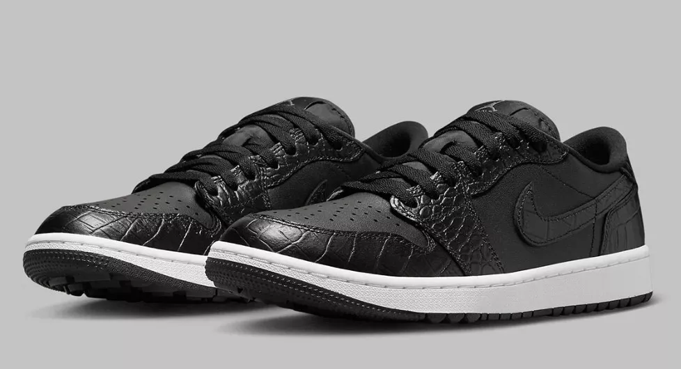 Nike Air Jordan 1 Low G Golf Black Iron Grey DD9315-003 Men's 5.5