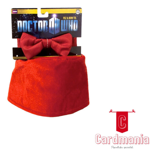 Doctor Who - Eleventh Doctor Fez & Bow Tie Set (Elope) | New