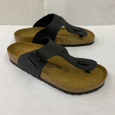Birkenstock New w/ Box Ramses Black Birko Flor Narrow Width