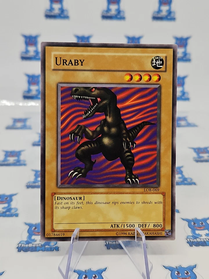 YUGIOH - Uraby - LOB 069 - Unlimited Common LP - Image 2 of 2