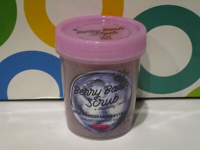 VICTORIA'S SECRET ~ BERRY BASH SCRUB SCRUBBY SMOOTHIE WASH ~ 10 OZ UNBOXED