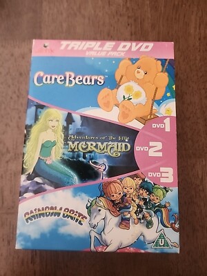 Jetix - Care Bears / Rainbow Brite / Little Mermaid - Dvd - Boxset - #P