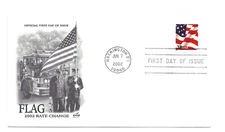 3630 37c  Flag PSA Artcraft FDC