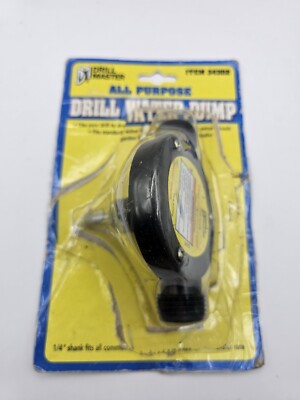 Drill Master All Purpose Drill Water Pump Item 34302 New Seal Never Used