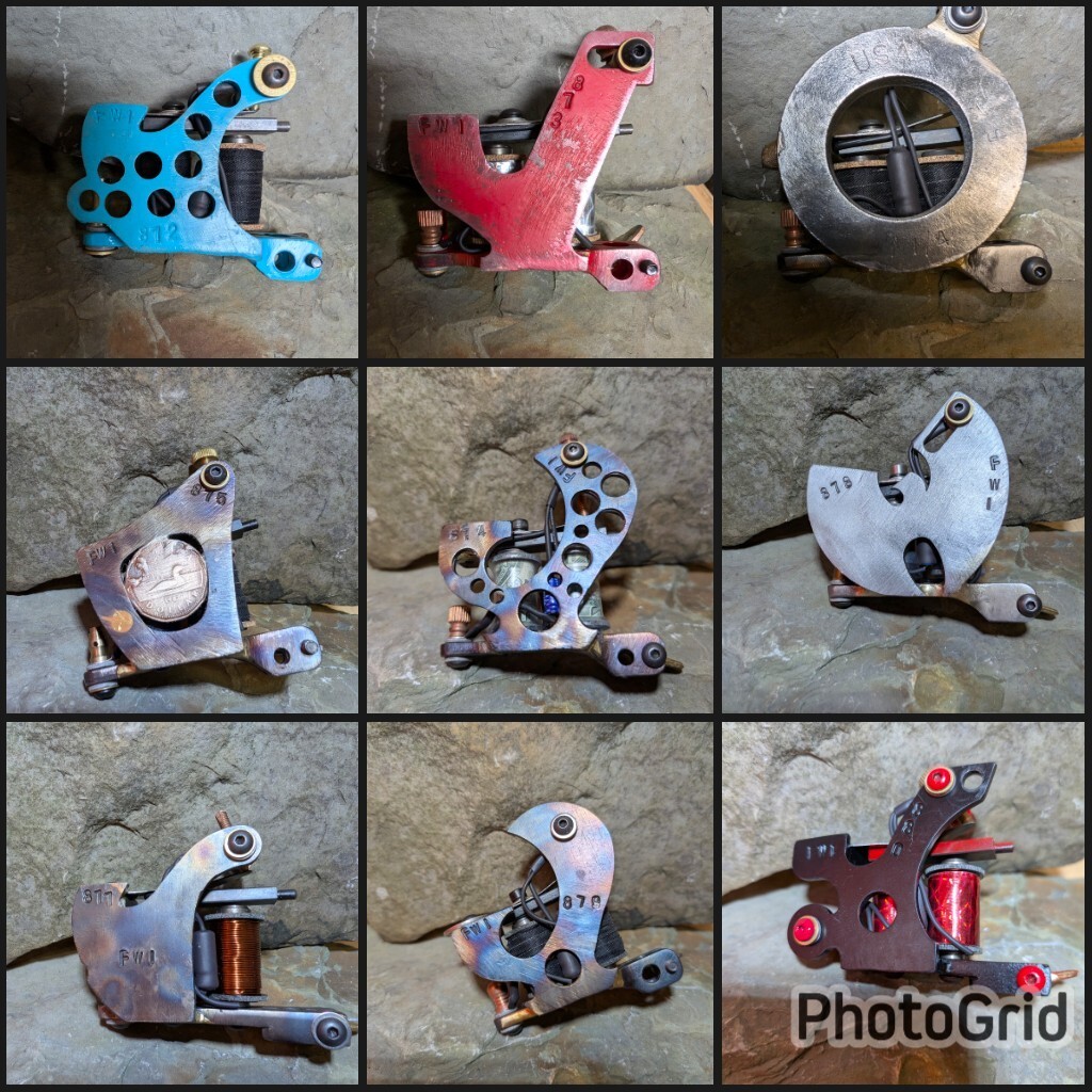F.W.I Hand Made Tattoo Machine- Custom Order | eBay