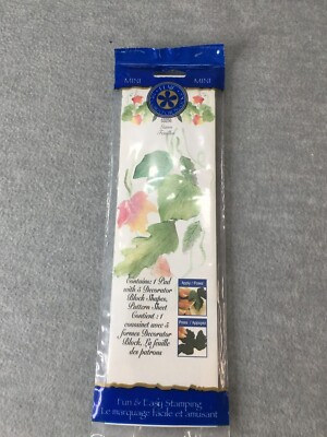 Plaid Decorator Blocks Mini 53256 LEAVES FEUILLES