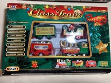 Christmas Train Set For Kids Model Train Toy Set Railway Car Tracks Boys  Girls