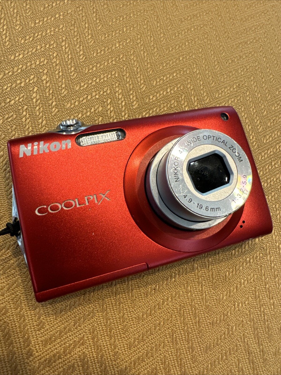 Nikon COOLPIX S205 Digital Camera (PARTS Or REPAIR) See Pics | eBay