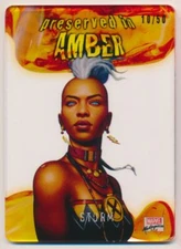 2022 Marvel Masterpieces Preserved in Amber #PA-62 Storm 10/50