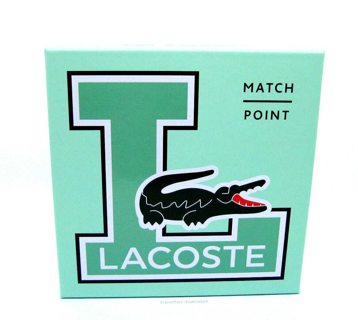 Lacoste Match Point 100 ml Eau de Toilette 150 ml Deodorant NEU OVP