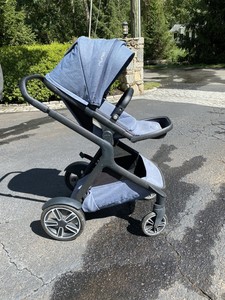 nuna double stroller used