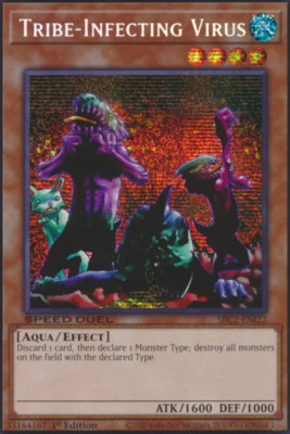 Tribe-Infecting Virus - SBC2-ENI22 - Prismatic Secret Rare 1st Ed - LP - WAXING