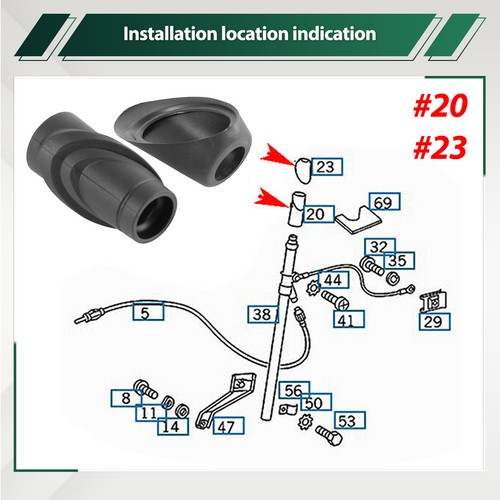 Antenna Rubber Seal Grommet For Mercedes-Benz E-Class W124 A124 C124 A1248270898 - Picture 6 of 10