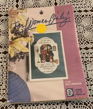 Designs For The Needle 7760 Counted Cross Stitch Kit Wifes Permission 5 x 7 In