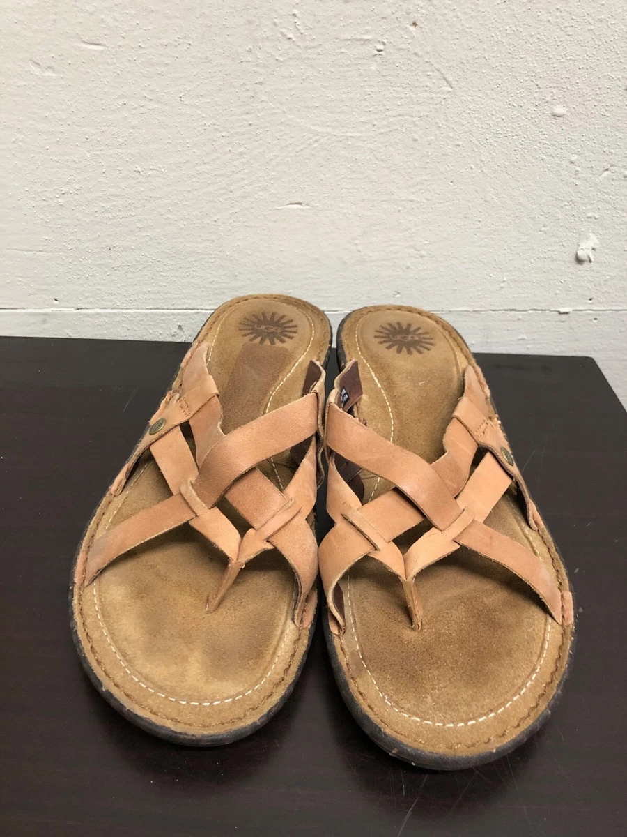 Ugg strappy slippers new arrivals