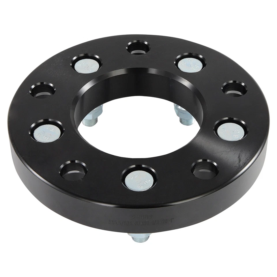 (2) Adaptadores de rueda de 5x5,5 a 5x5 de 1" 1/2"x20 para Ford E-150 2003-2005/Club Wagon Foto 3 de 4