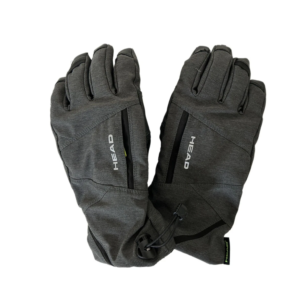 HEAD Unisex Ski Gloves Gray Black Size XS Extra Small eBay