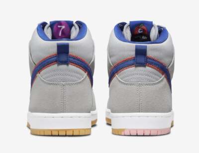 Nike SB Dunk High Rush Blue and Team Orange/New York Mets DH7155