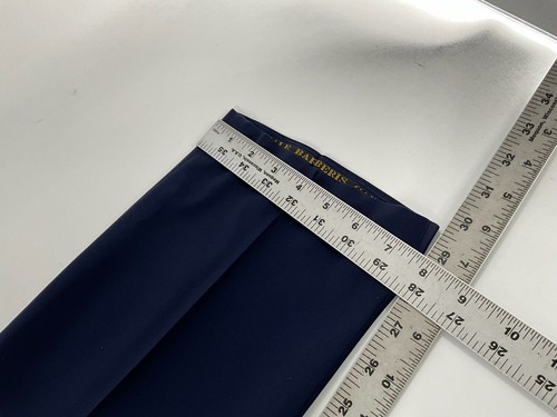 MyTaylor.com Bespoke Barberis Dress Pants 34x30 Blue Super 110s Flat YGI H3-50 - Picture 9 of 10