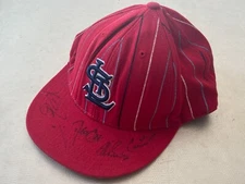 SIGNED American Needle Professional 7 3/8 St. Louis Cardinals Hat UNKOWN PLAYERS