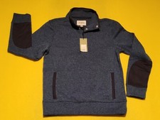 Goodfellow and Co Pullover 4 Button Sweater True Navy Small NWT FREE SHIPPING