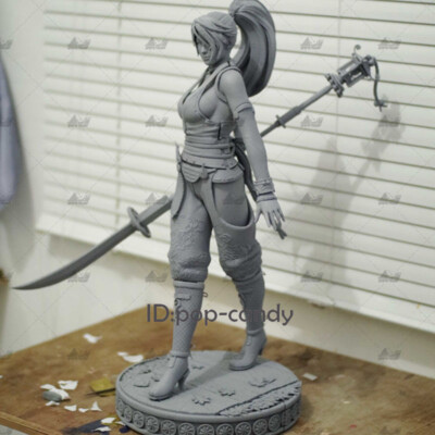 1/6 Unpainted 3D Printing Ninja Gaiden Momiji Unassembled Figure GK  Model Toy