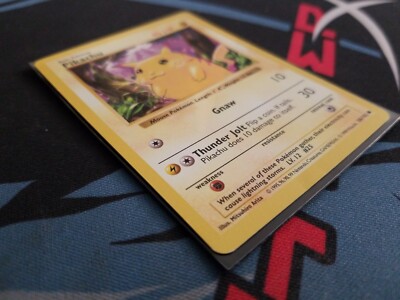 Pikachu Shadowless Yellow Cheeks Base Set 58/102 Pokemon Card | eBay