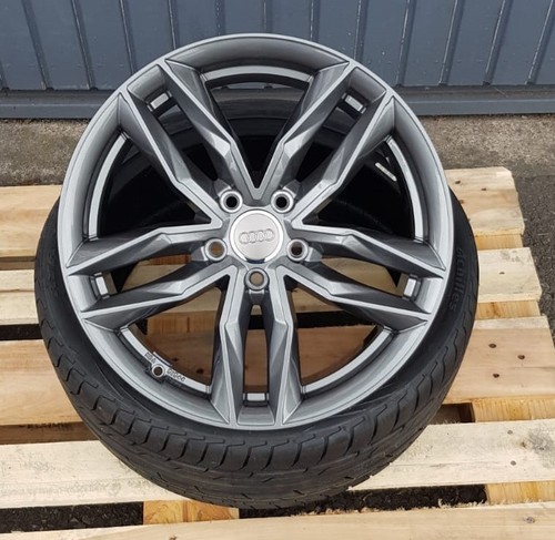 Audi S Line Felgen 18 Zoll Gutachten 18 Zoll MAM RS3 Alu Felgen 8x18 et30 5x112 grau für Audi S-Line RS AMG