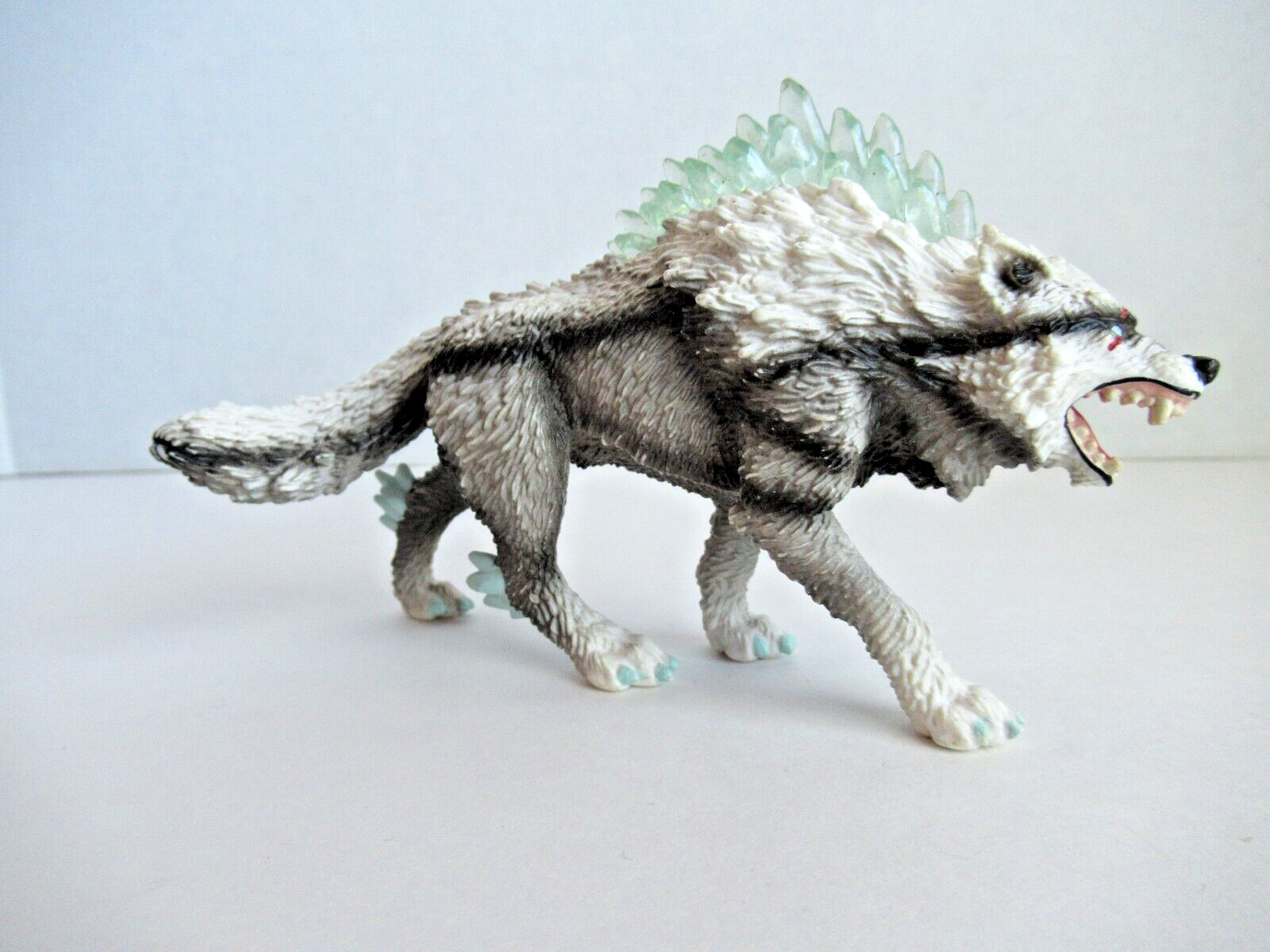 Schleich Eldrador Monster Creatures Mythical Snow Wolf Action