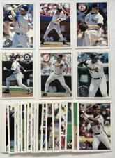 1994 FLEER SUNOCO ATLANTIC COLLECTORS EDITION, COMPLETE SET 25 CARDS, 121124