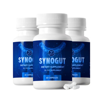 3-Pack Synogut Dietary Supplement Keto Diet Pills,Weight Loss,Fat Burner-180 Cap