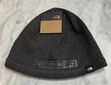 The North Face TNF Mountain Beanie ESOP Month 2022 Dark Grey New Tags