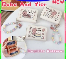 Bubu & Dudu Cartoon Coin Purse Wallet Card Storage B'day Gift Girl Kids New 2025