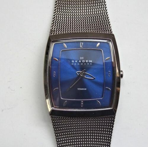 Ladies' SKAGEN "Ultra Thin" Titanium Quartz Watch (380STTN) - Picture 1 of 4