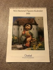 Hummel/Goebel Figurenkalender 1984, Größe DIN A4. Unbeschriftet und top      013