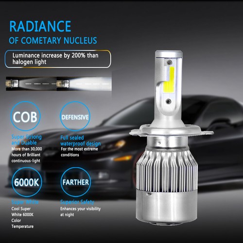 For 2007 - 2014 Honda CRV CR-V LED Headlight Fog Light High Low Dual Beam Bulbs - 第 9/14 張圖片