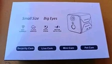 Javiscam Mini Cam/Security Camera Pet Cam Night Vision Motion Detection 