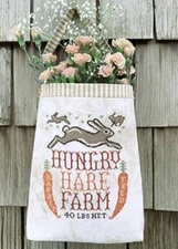 Hungry Hare Feed Sack~Carriage House Samplings