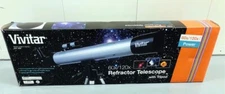 Vivitar Stars & Beyond 60x/120x Refractor Telescope w/ Tripod New In Open Box