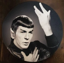 MR. SPOCK Heroes NEW SINGLE SLIPMAT  David Bowie Star Trek