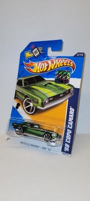 Hot Wheels 1968 Copo Camaro Muscle Mania GM 2012