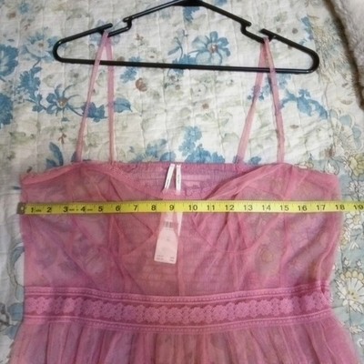 anthropologie pink mesh dress Farm Rio x Anthropologie Long-Sleeve Mock-Neck Mesh Mini Dress