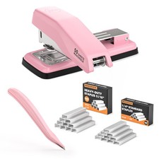 Desktop Stapler, Swing-Arm Swivel Stapler, 50 Sheet Capacity, 2000 Staples an...