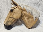 Vintage Fraser Art Bossons  Palomino Horse Head  Resin? Plastic — photo 4