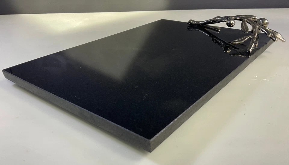 Michael Aram Olive Branch Granite Cheese Board - Image 4 of 4