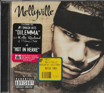 NELLY nellyville CEDRIC THE ENTERTAINER & LA LA KELLY ROWLAND BEANIE SIGEL new !