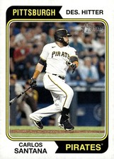 2023 Topps Heritage #400 Carlos Santana