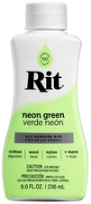 Rit Dye Liquid-Neon Green - 3 Pack